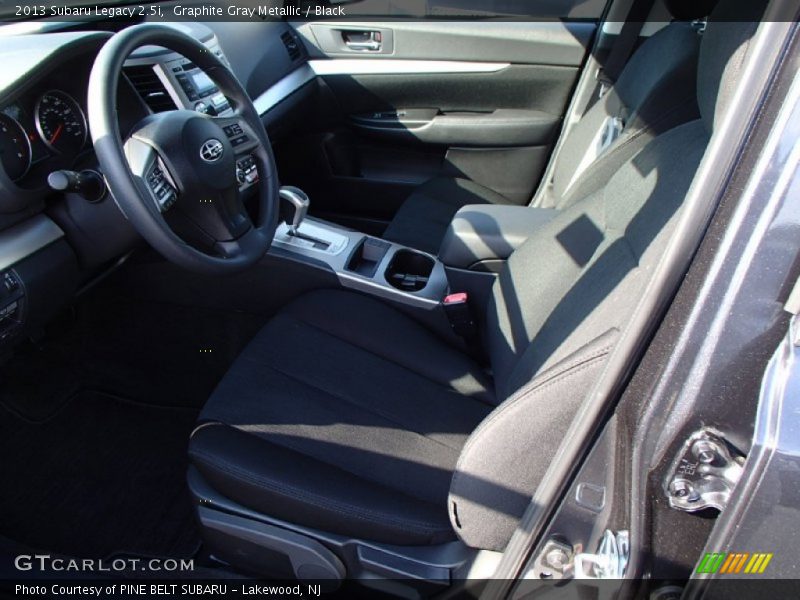 Graphite Gray Metallic / Black 2013 Subaru Legacy 2.5i