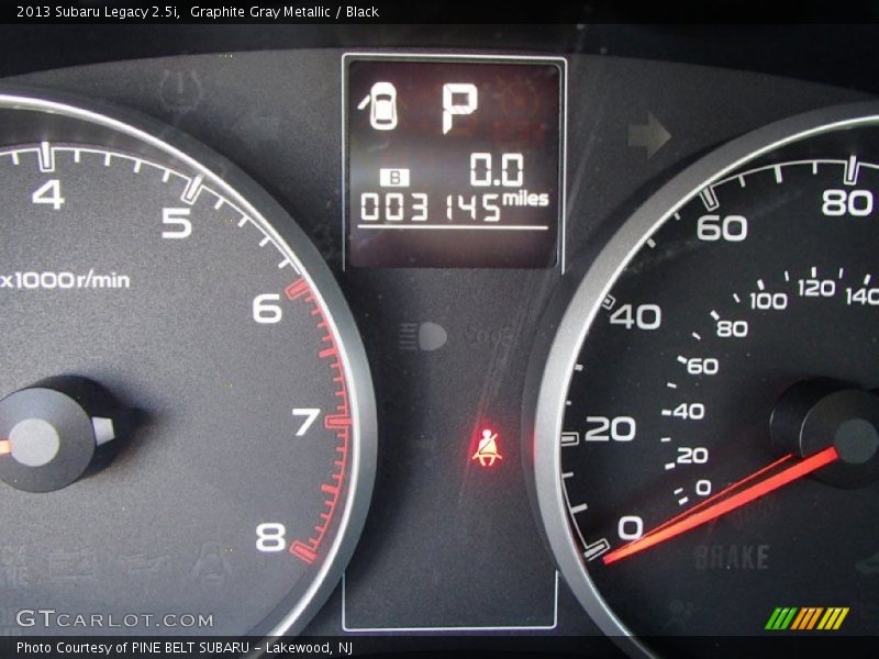Graphite Gray Metallic / Black 2013 Subaru Legacy 2.5i