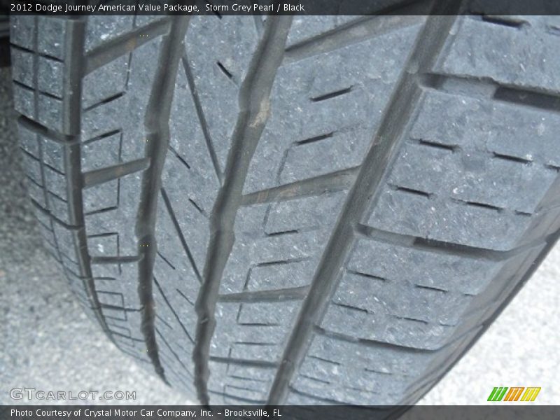 Storm Grey Pearl / Black 2012 Dodge Journey American Value Package