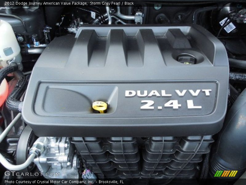 Storm Grey Pearl / Black 2012 Dodge Journey American Value Package