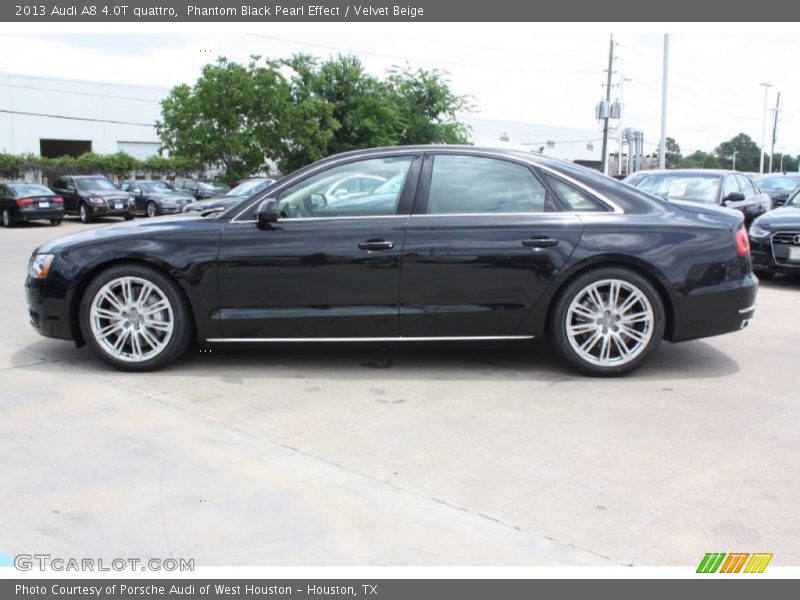 2013 A8 4.0T quattro Phantom Black Pearl Effect