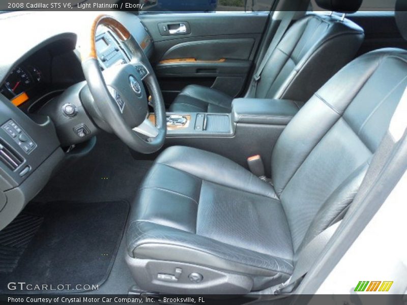Light Platinum / Ebony 2008 Cadillac STS V6
