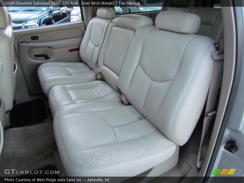 Silver Birch Metallic / Tan/Neutral 2004 Chevrolet Suburban 1500 Z71 4x4