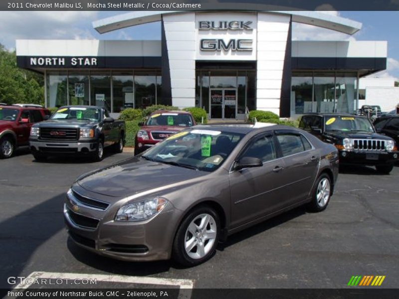 Mocha Steel Metallic / Cocoa/Cashmere 2011 Chevrolet Malibu LS