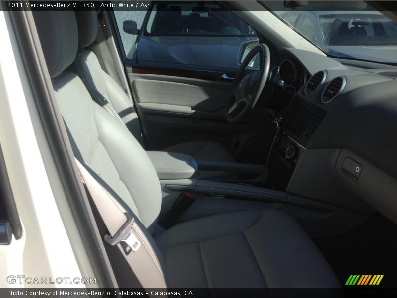 Arctic White / Ash 2011 Mercedes-Benz ML 350