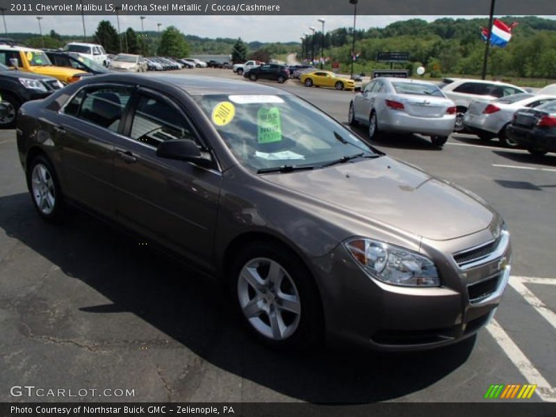 Mocha Steel Metallic / Cocoa/Cashmere 2011 Chevrolet Malibu LS