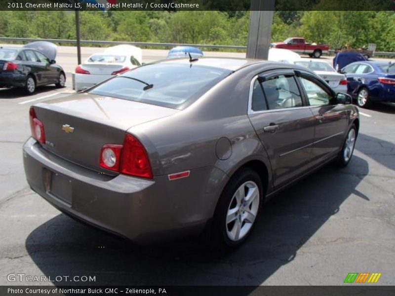 Mocha Steel Metallic / Cocoa/Cashmere 2011 Chevrolet Malibu LS