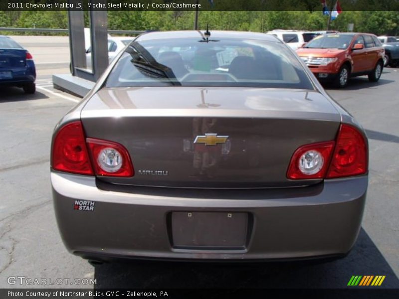 Mocha Steel Metallic / Cocoa/Cashmere 2011 Chevrolet Malibu LS