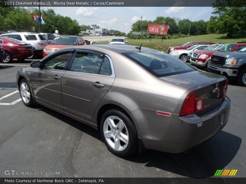 Mocha Steel Metallic / Cocoa/Cashmere 2011 Chevrolet Malibu LS