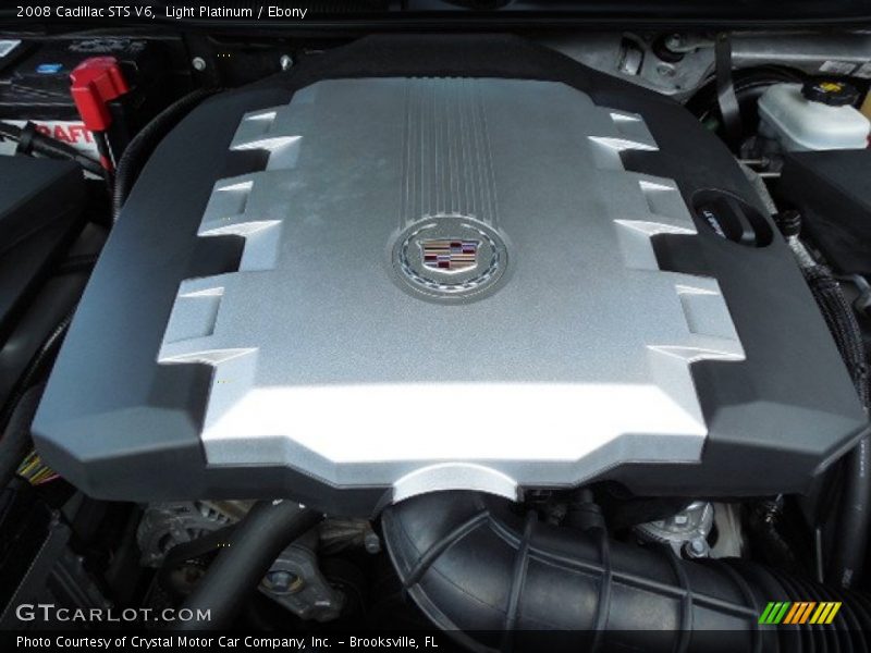 Light Platinum / Ebony 2008 Cadillac STS V6