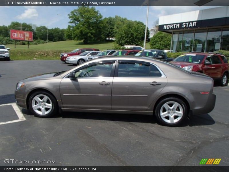 Mocha Steel Metallic / Cocoa/Cashmere 2011 Chevrolet Malibu LS