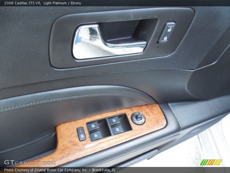 Light Platinum / Ebony 2008 Cadillac STS V6