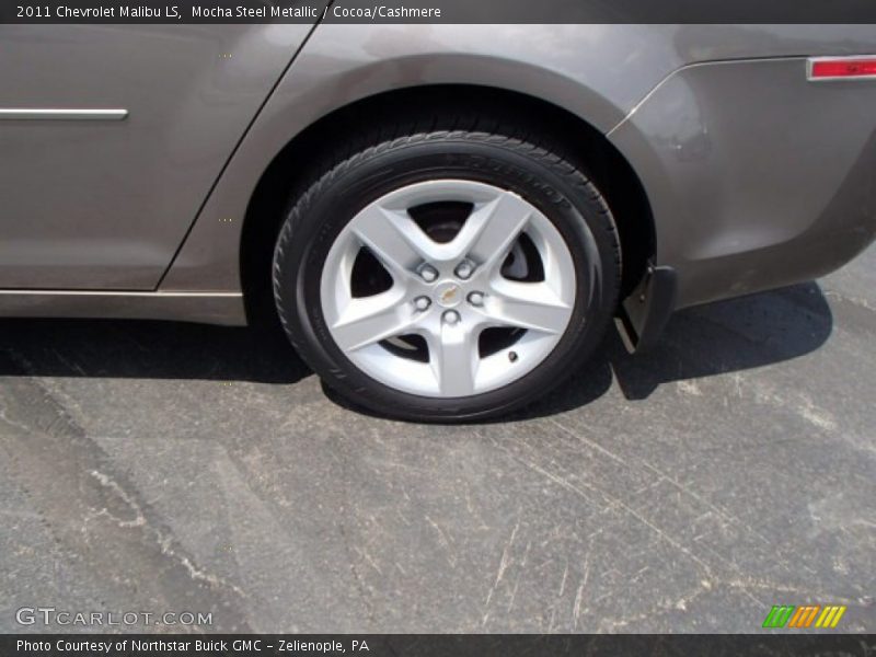 Mocha Steel Metallic / Cocoa/Cashmere 2011 Chevrolet Malibu LS