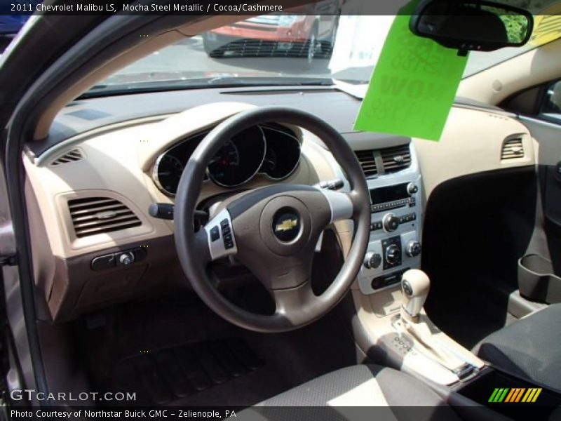 Mocha Steel Metallic / Cocoa/Cashmere 2011 Chevrolet Malibu LS