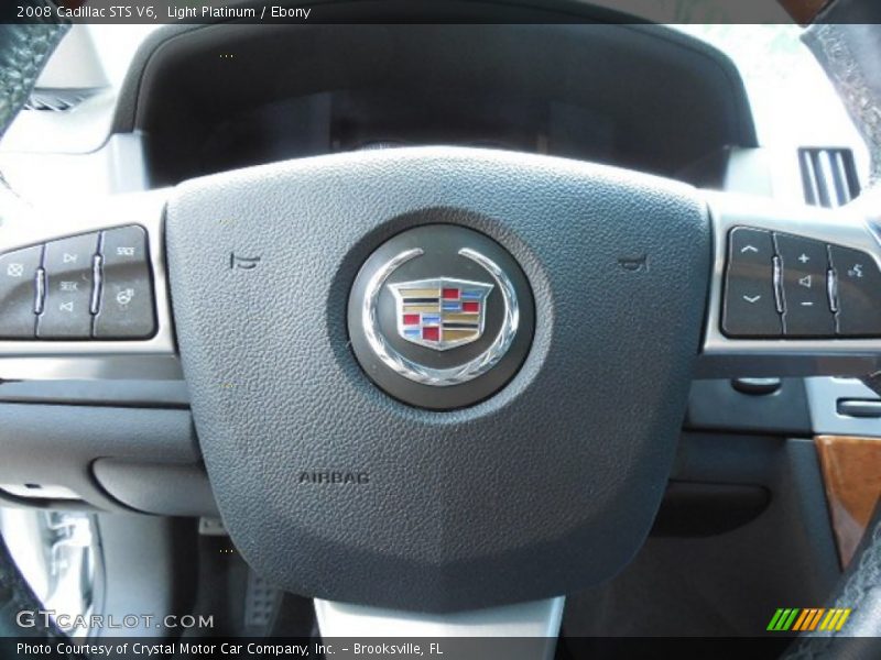 Light Platinum / Ebony 2008 Cadillac STS V6