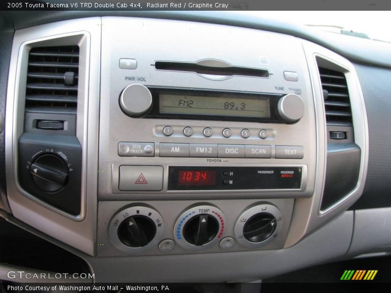 Radiant Red / Graphite Gray 2005 Toyota Tacoma V6 TRD Double Cab 4x4