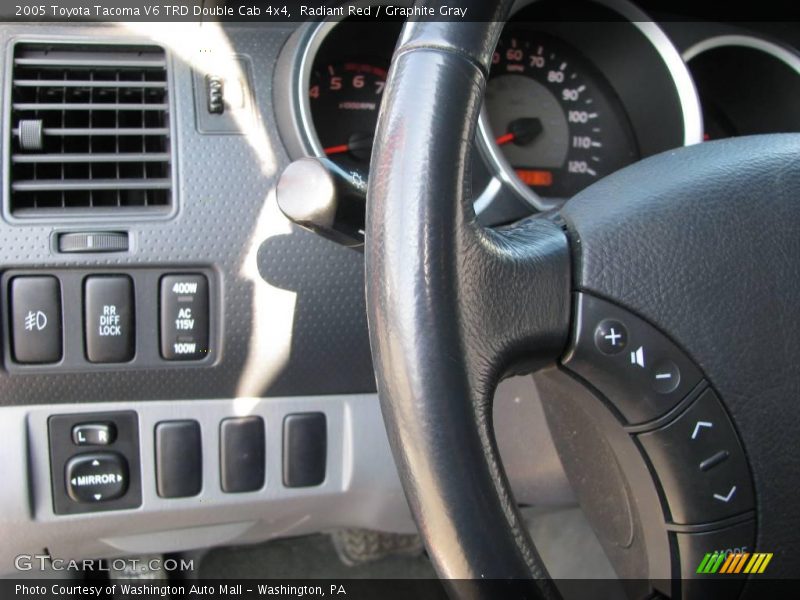 Radiant Red / Graphite Gray 2005 Toyota Tacoma V6 TRD Double Cab 4x4