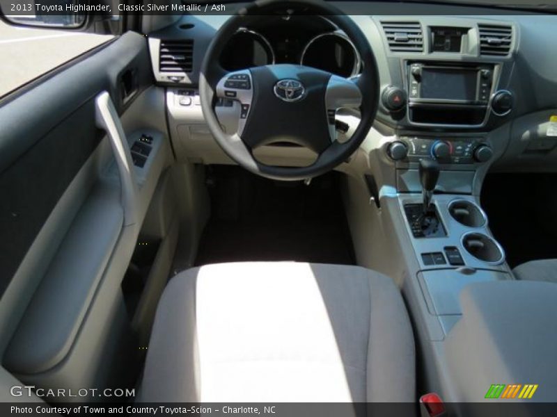 Classic Silver Metallic / Ash 2013 Toyota Highlander