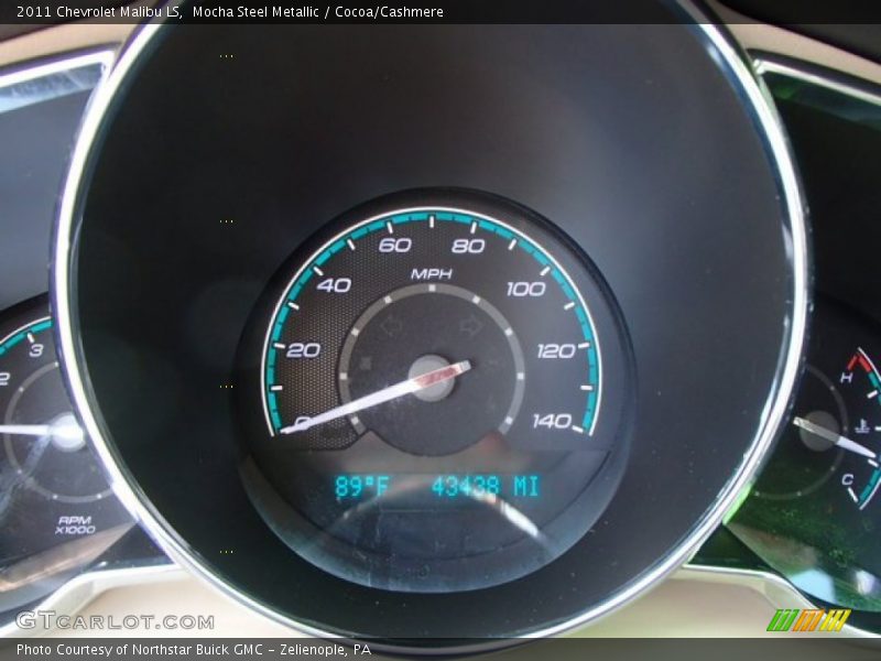 Mocha Steel Metallic / Cocoa/Cashmere 2011 Chevrolet Malibu LS