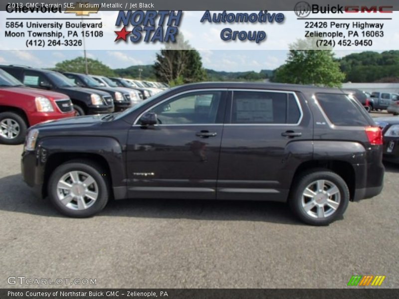 Iridium Metallic / Jet Black 2013 GMC Terrain SLE
