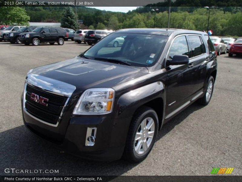Iridium Metallic / Jet Black 2013 GMC Terrain SLE