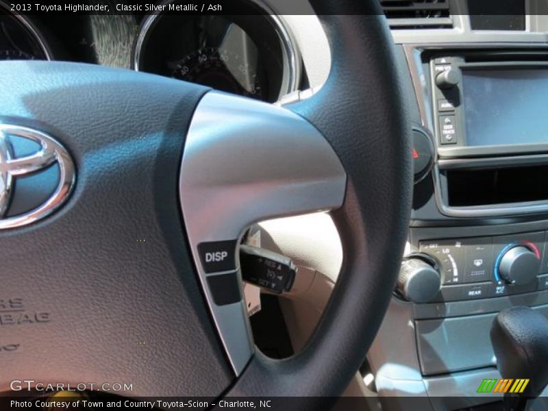 Classic Silver Metallic / Ash 2013 Toyota Highlander