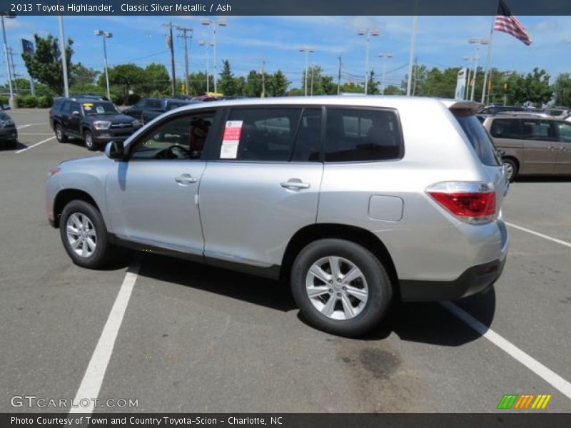 Classic Silver Metallic / Ash 2013 Toyota Highlander