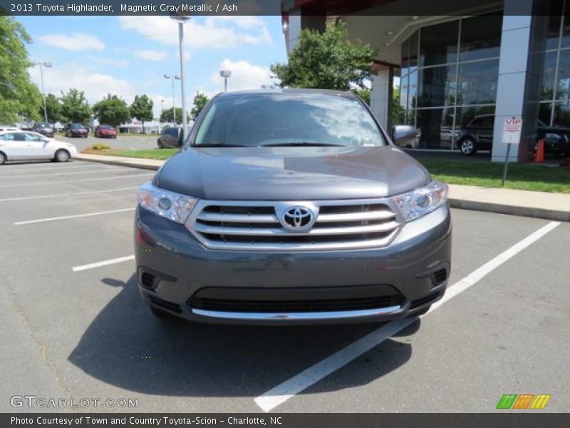 Magnetic Gray Metallic / Ash 2013 Toyota Highlander