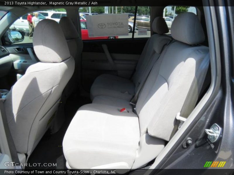 Magnetic Gray Metallic / Ash 2013 Toyota Highlander
