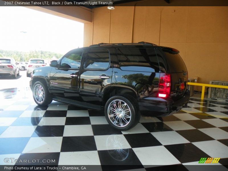 Black / Dark Titanium/Light Titanium 2007 Chevrolet Tahoe LTZ