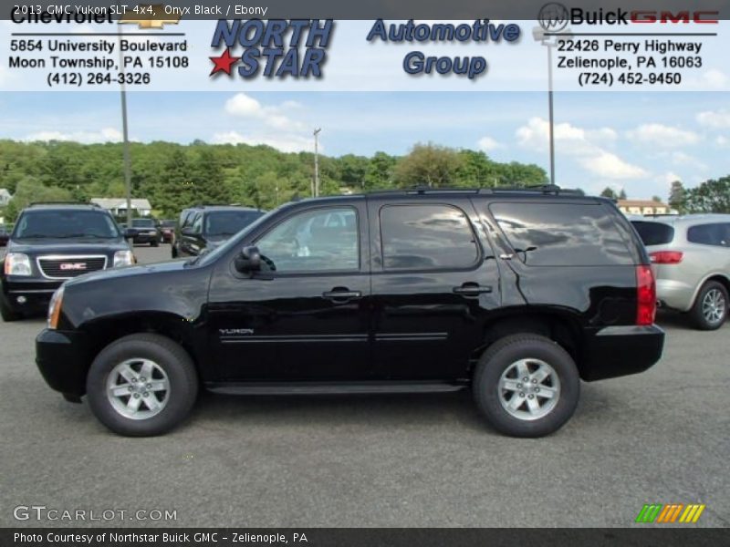 Onyx Black / Ebony 2013 GMC Yukon SLT 4x4