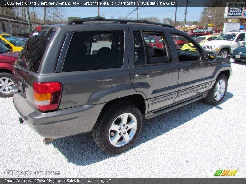 Graphite Metallic / Dark Slate Gray/Light Slate Gray 2003 Jeep Grand Cherokee Overland 4x4