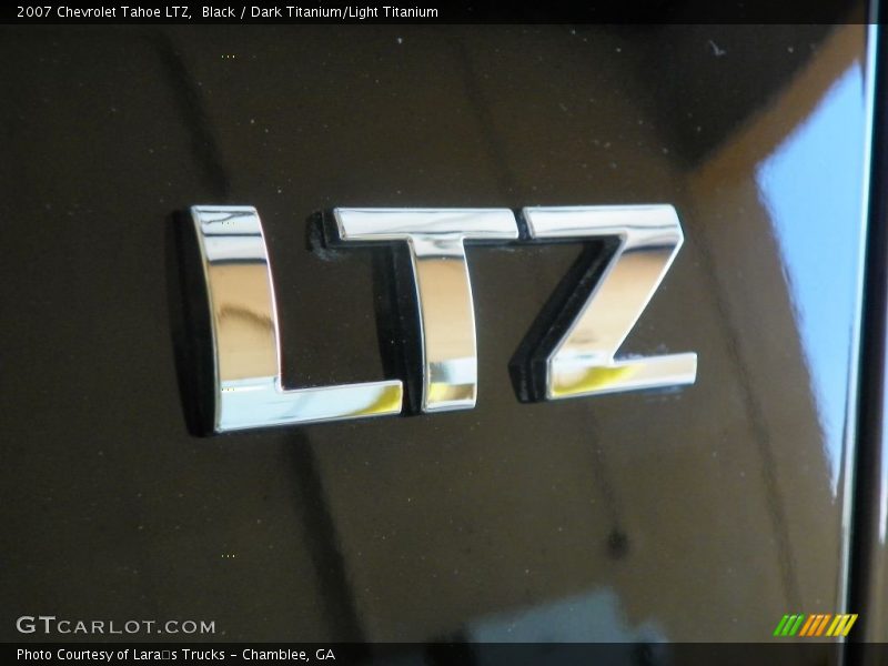 Black / Dark Titanium/Light Titanium 2007 Chevrolet Tahoe LTZ