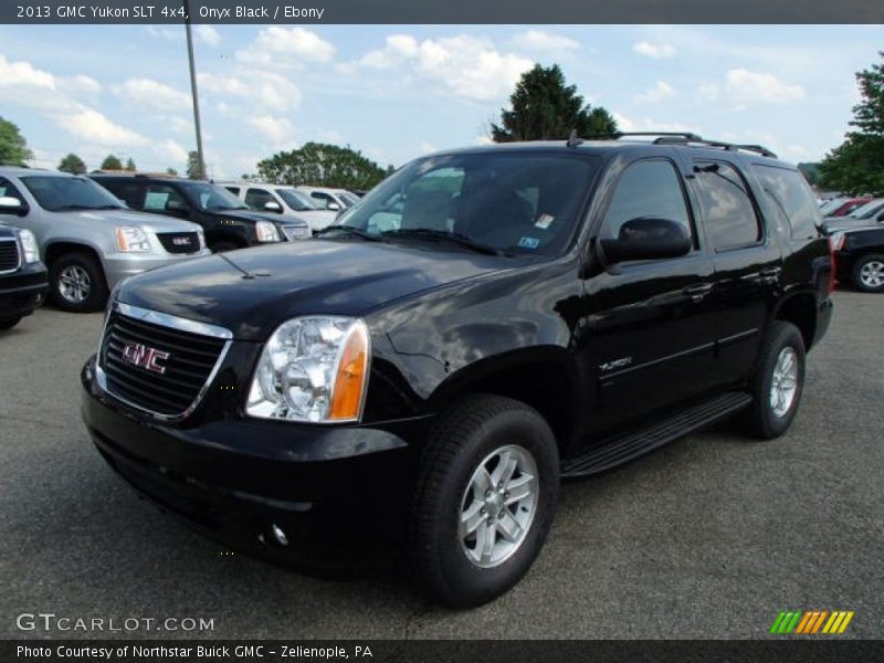 Onyx Black / Ebony 2013 GMC Yukon SLT 4x4