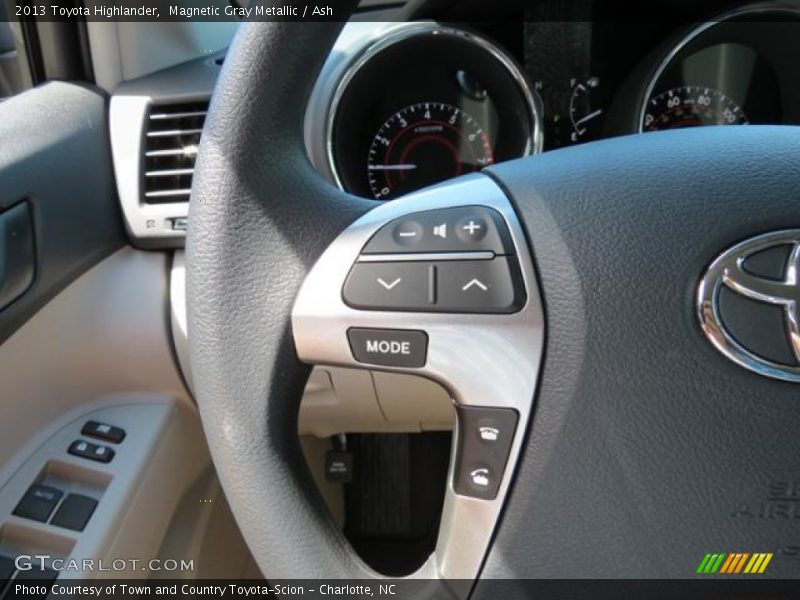 Magnetic Gray Metallic / Ash 2013 Toyota Highlander