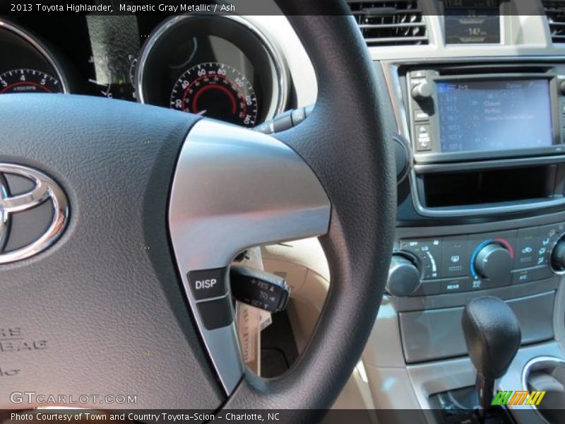 Magnetic Gray Metallic / Ash 2013 Toyota Highlander