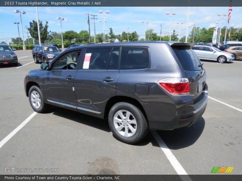 Magnetic Gray Metallic / Ash 2013 Toyota Highlander