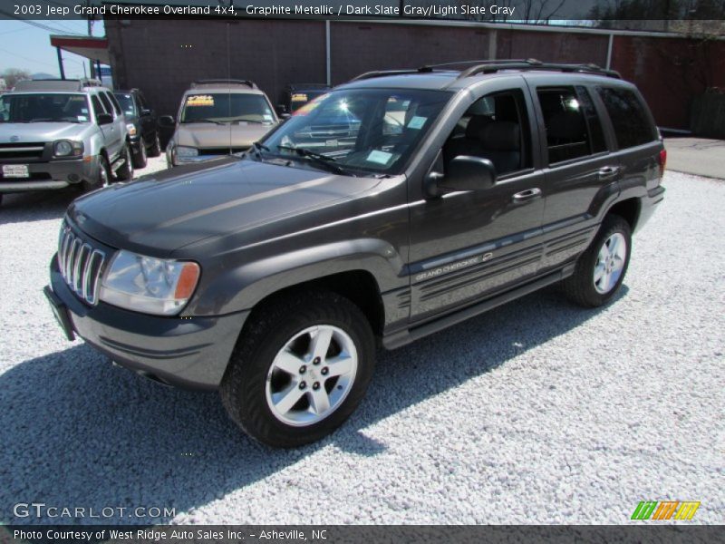 Graphite Metallic / Dark Slate Gray/Light Slate Gray 2003 Jeep Grand Cherokee Overland 4x4