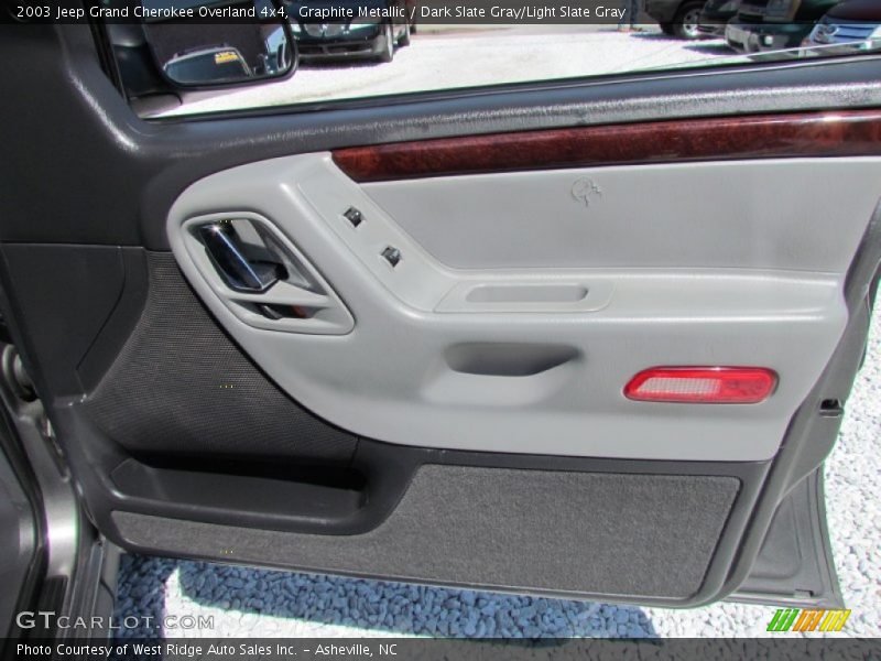 Graphite Metallic / Dark Slate Gray/Light Slate Gray 2003 Jeep Grand Cherokee Overland 4x4