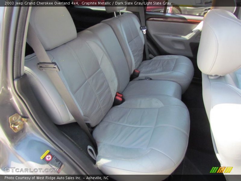 Graphite Metallic / Dark Slate Gray/Light Slate Gray 2003 Jeep Grand Cherokee Overland 4x4