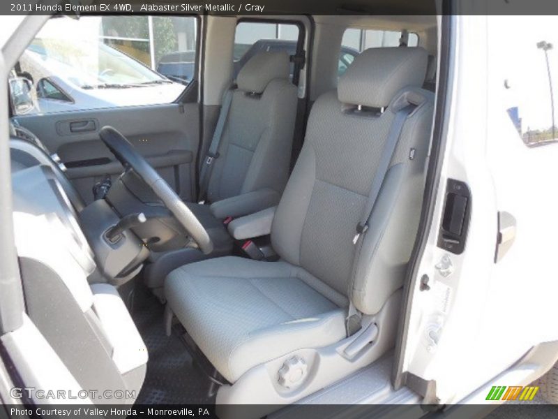 Alabaster Silver Metallic / Gray 2011 Honda Element EX 4WD