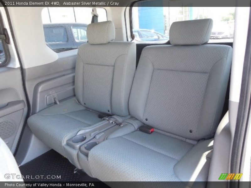 Alabaster Silver Metallic / Gray 2011 Honda Element EX 4WD