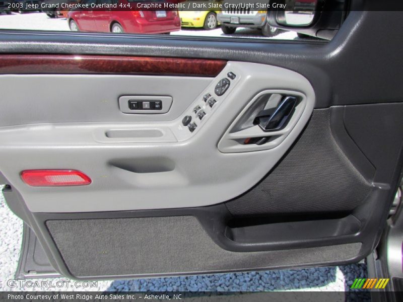 Graphite Metallic / Dark Slate Gray/Light Slate Gray 2003 Jeep Grand Cherokee Overland 4x4