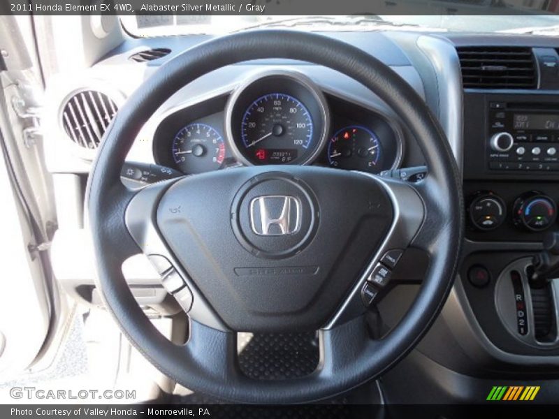 Alabaster Silver Metallic / Gray 2011 Honda Element EX 4WD
