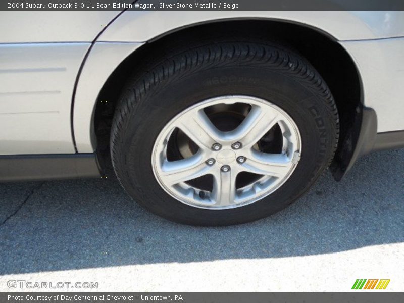 Silver Stone Metallic / Beige 2004 Subaru Outback 3.0 L.L.Bean Edition Wagon