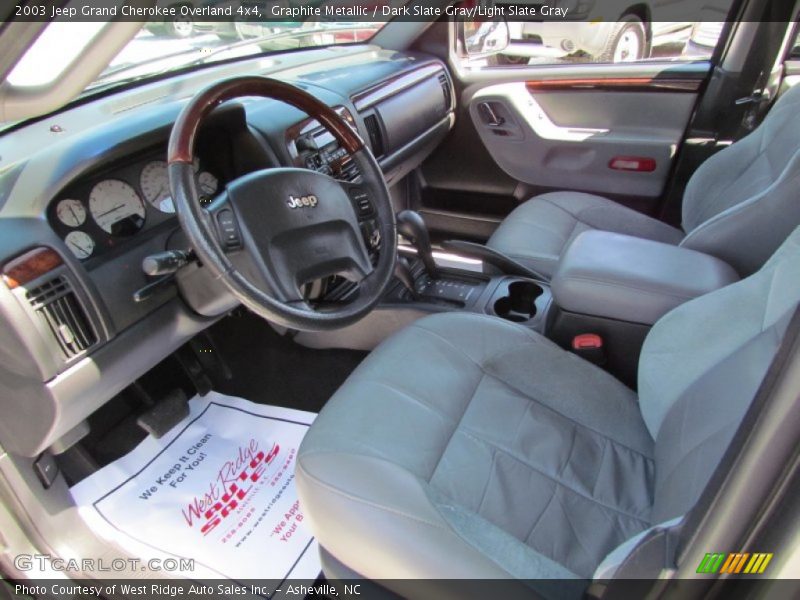 Graphite Metallic / Dark Slate Gray/Light Slate Gray 2003 Jeep Grand Cherokee Overland 4x4
