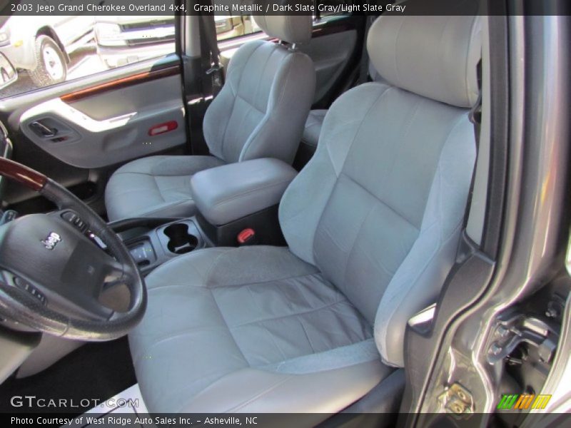Graphite Metallic / Dark Slate Gray/Light Slate Gray 2003 Jeep Grand Cherokee Overland 4x4