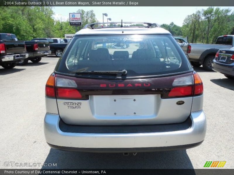 Silver Stone Metallic / Beige 2004 Subaru Outback 3.0 L.L.Bean Edition Wagon