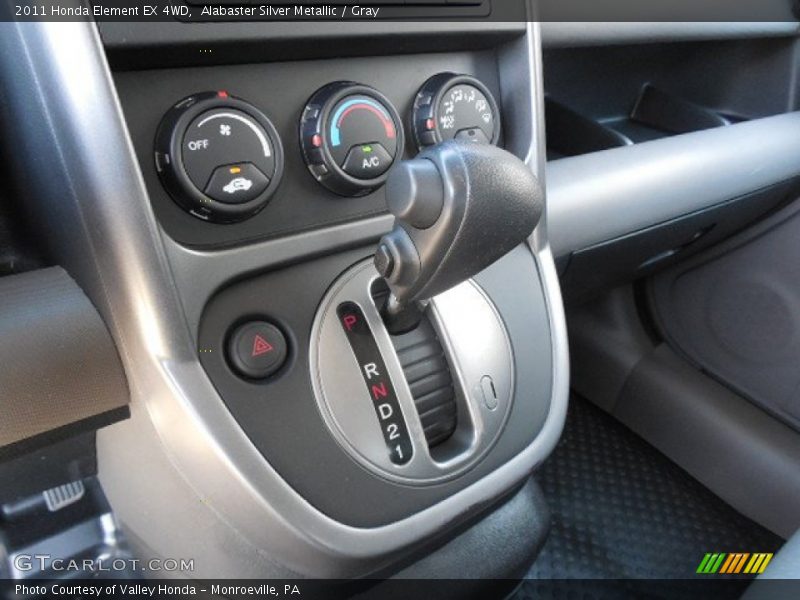 Alabaster Silver Metallic / Gray 2011 Honda Element EX 4WD
