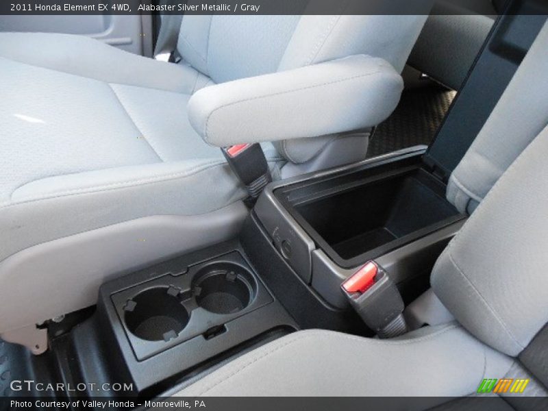 Alabaster Silver Metallic / Gray 2011 Honda Element EX 4WD
